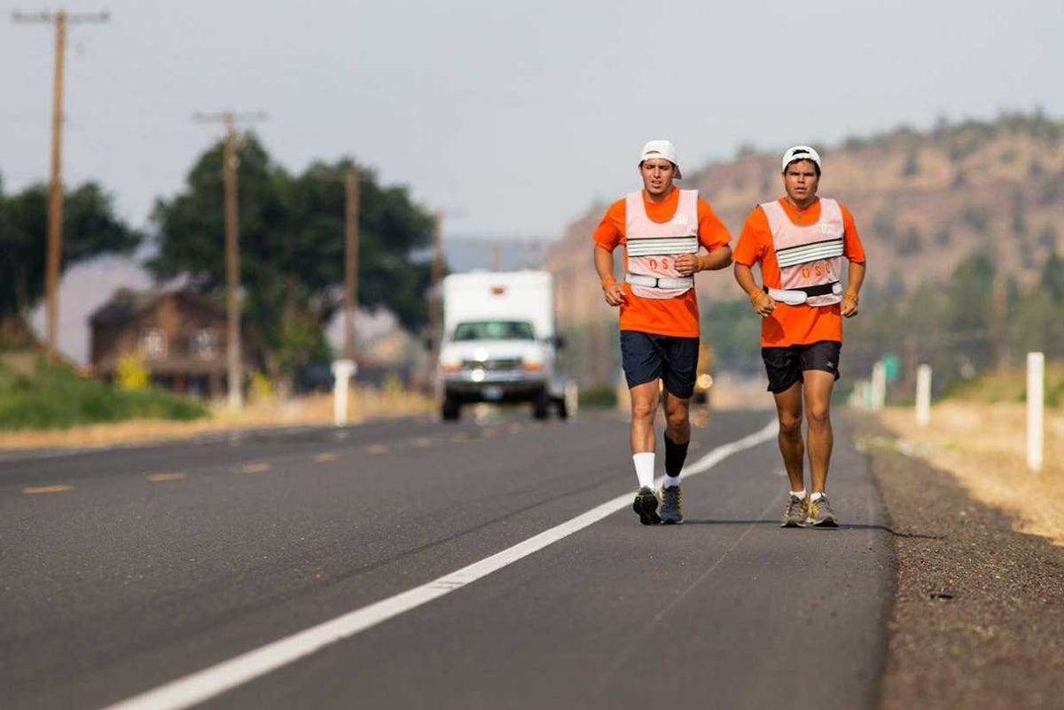 Godby brothers running 