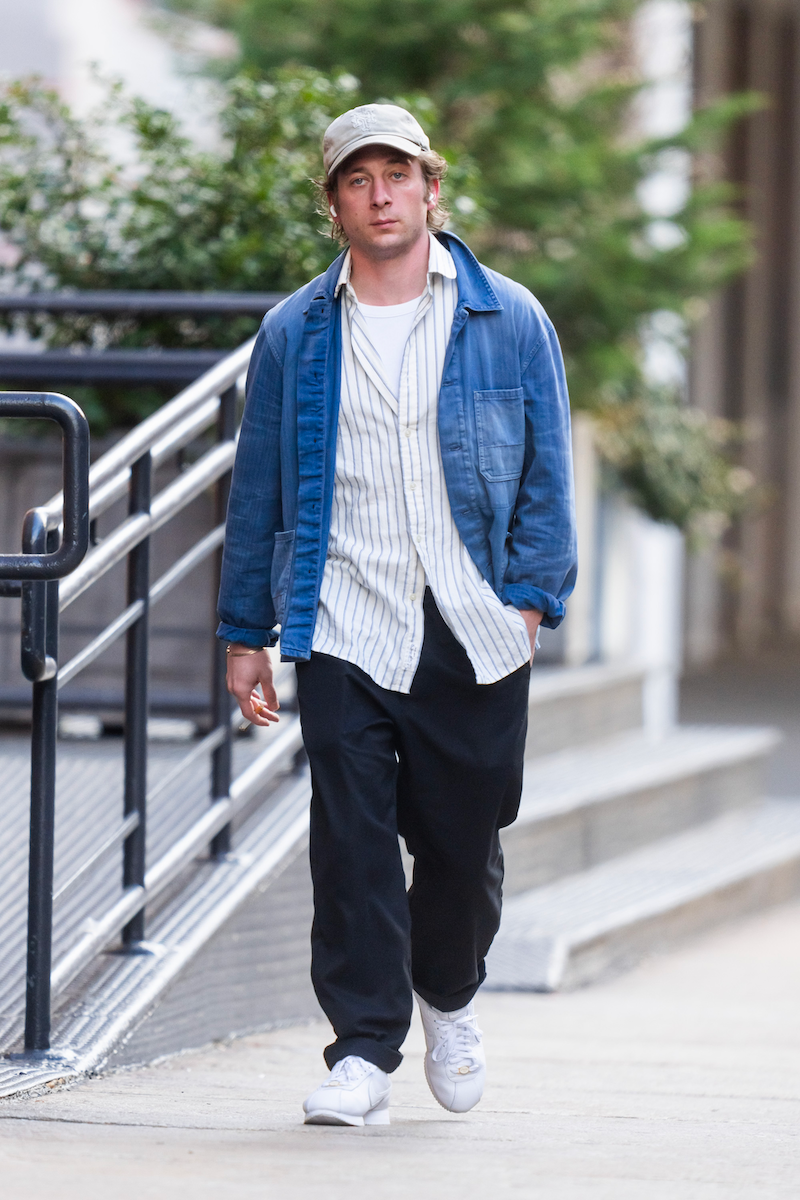 New York, 3 mars : Jeremy Allen White est vu à Tribeca le 3 mars 2024 à New York. (Photo : gotham/gc images)