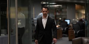 jeremy strong as kendall roy in season 4 episode 8 of succession