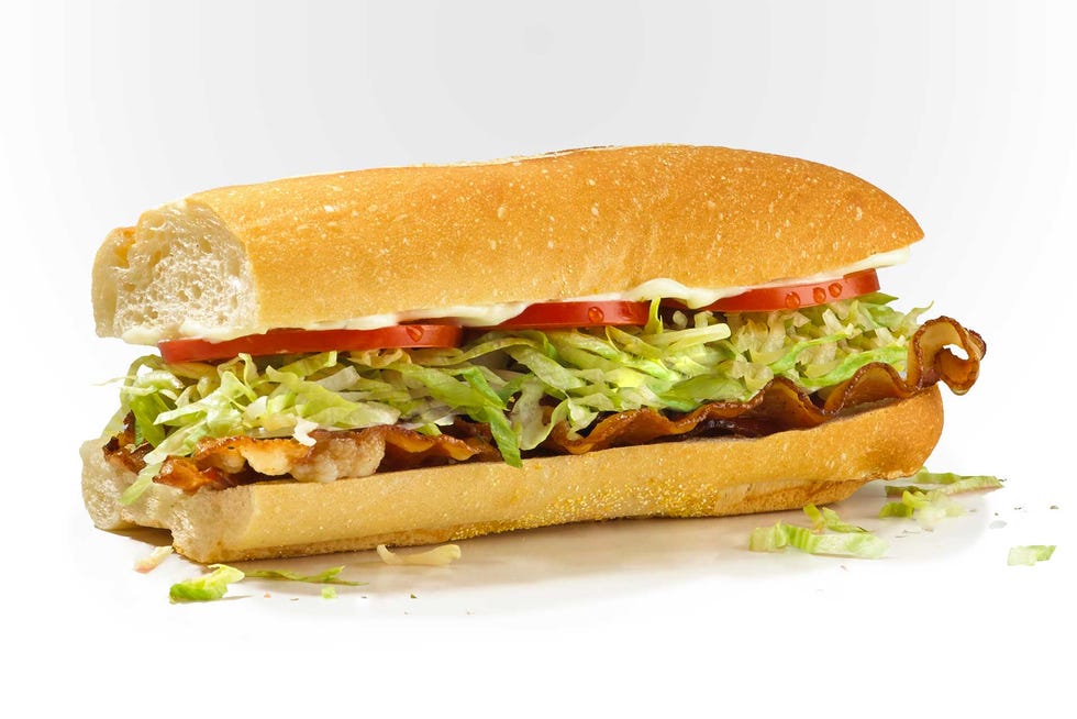 Food, Dish, Cuisine, Fast food, Ingredient, Original chicken sandwich, Junk food, Sandwich, Submarine sandwich, Produce, 