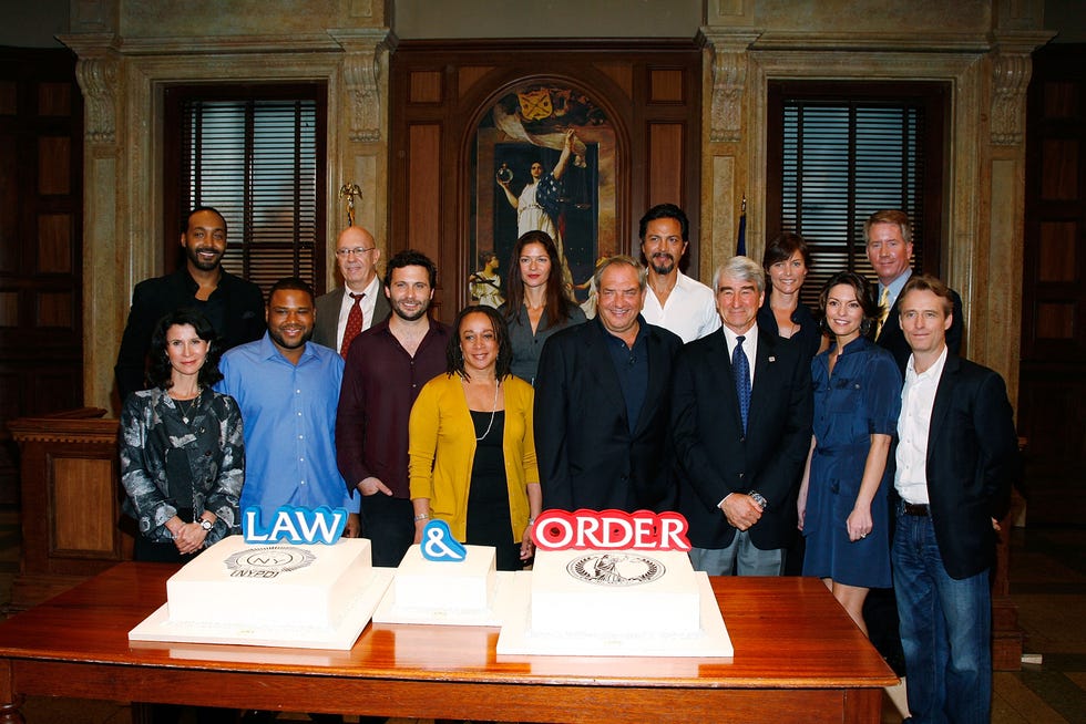 "law  order" 20th season kickoff celebration