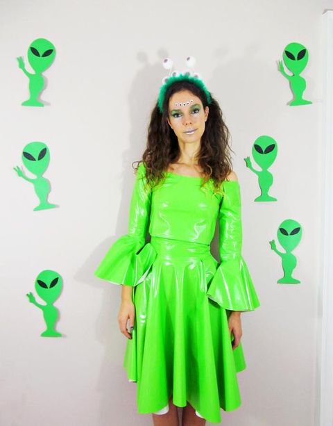 diy adult alien costume