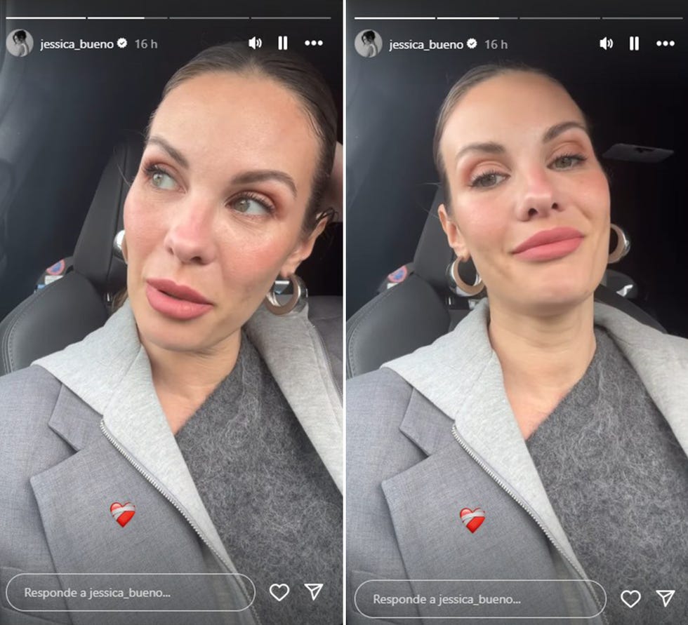 jessica bueno llora en instagram al despedir a sus hijos antes de su viaje para ver a su padre jota peleteiro