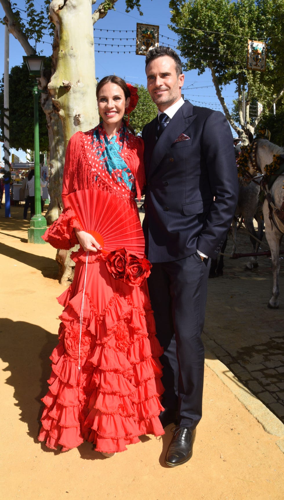la modelo y el empresario en sevilla