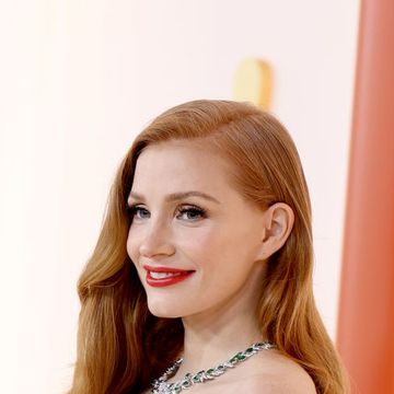 jessica chastain sequin gown oscars