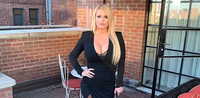 Jessica Simpson says she's not losing weight because her boobs are