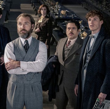 jude law, eddie redmayne, jessica williams, callum turner, fiona glascott, fantastic beasts the secrets of dumbledore