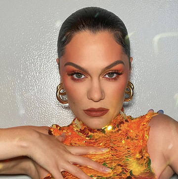 jessie j shows off naked body cast in new birthday post