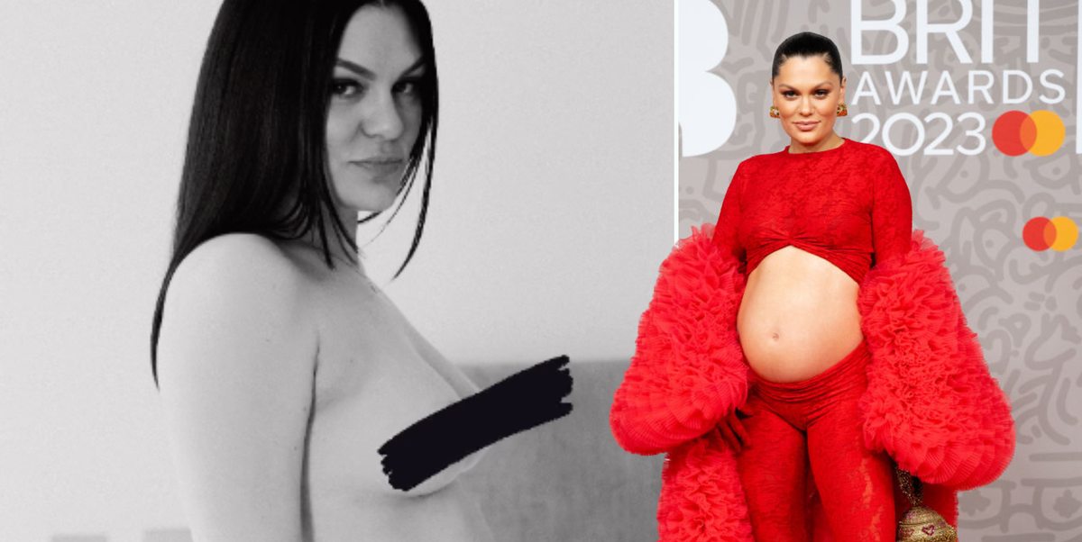 <b>Jessie</b> <b>J</b> shares semi-nude photo to encourage mums to embrace their bodies.