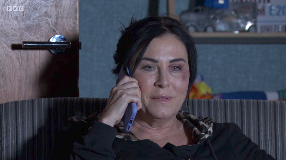 kat slater speaks to alfie in eastenders