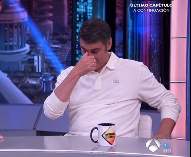 jesulín se emociona en 'el hormiguero'