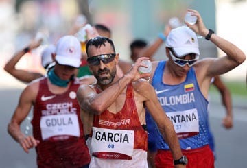 el atleta jesús Ángel garcia bragado en la marcha olímpica de tokio 2020