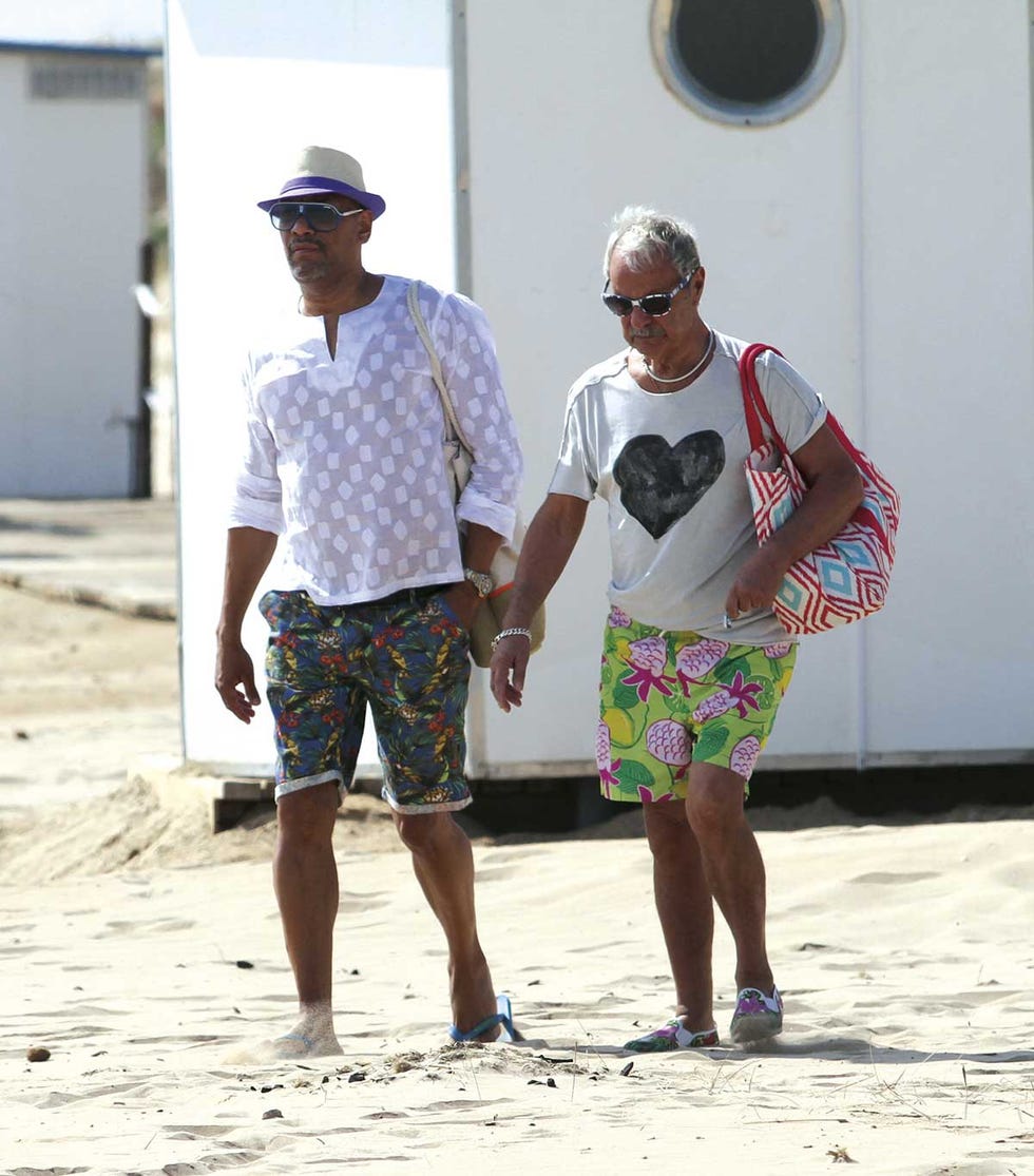 Jesús Mariñas y Elio Valderrama, de relax en la costa valenciana