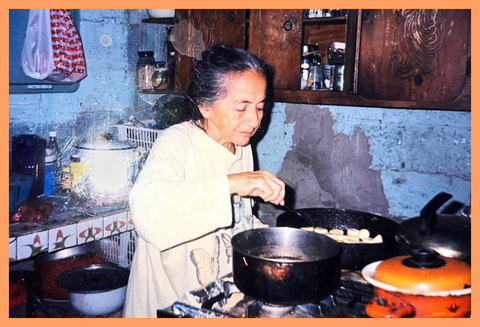 jesus trivino's abuela cooking