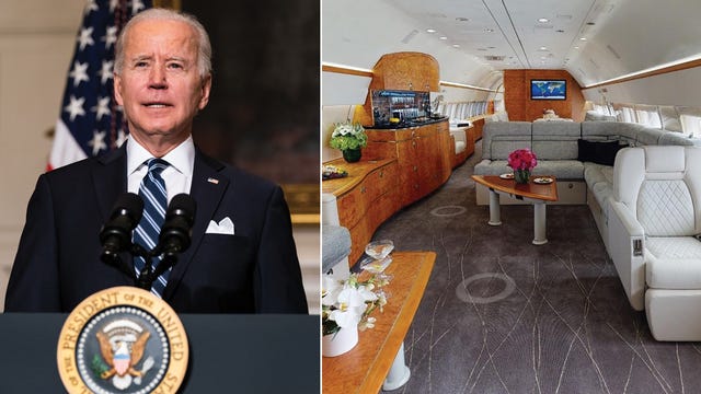 jet privado de joe biden