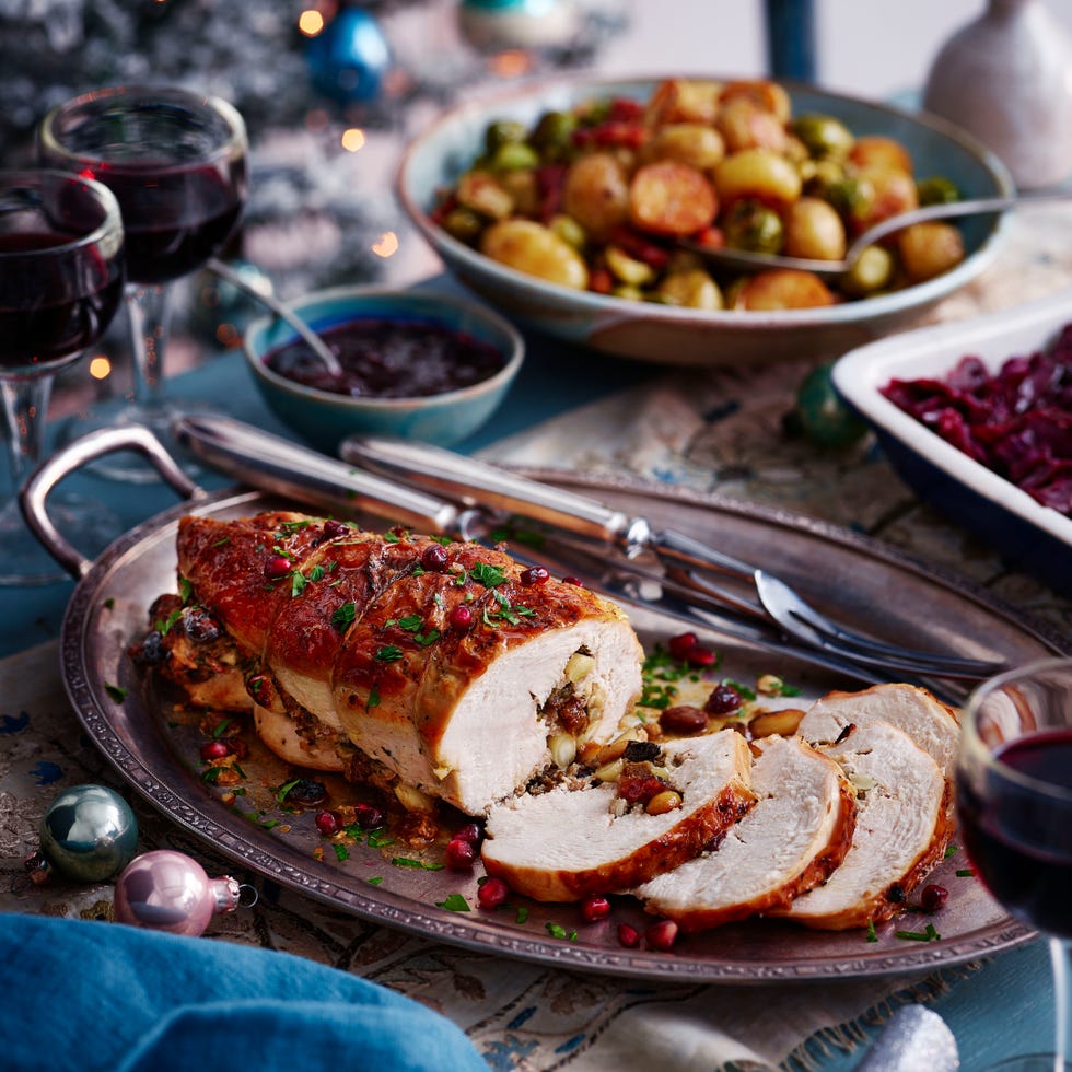 best turkey recipes jewel stuffed turkey breast