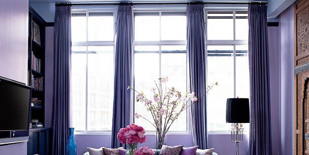 Purple Color & Design Inspiration  Purple walls, Bedroom paint colors, Purple  paint colors
