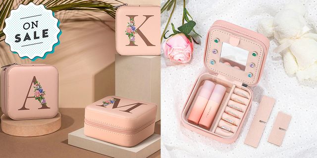 Three Cheers for Girls Pink & Gold: Hard Case Makeup Storage Set Girls' Multi