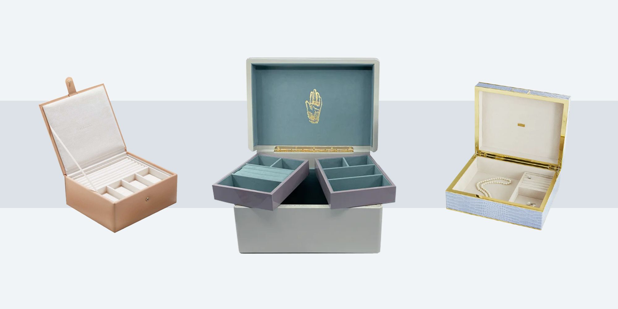 10 Best Jewelry Boxes and Organizers : Luxury Jewelry Boxes