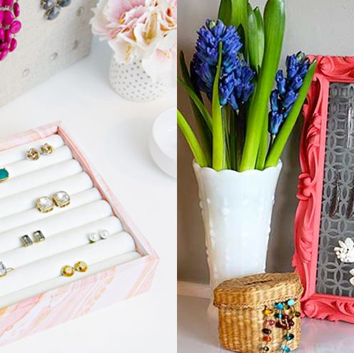 10 DIY Earring Holder Ideas That Are Cheap & Easy - She Tried What