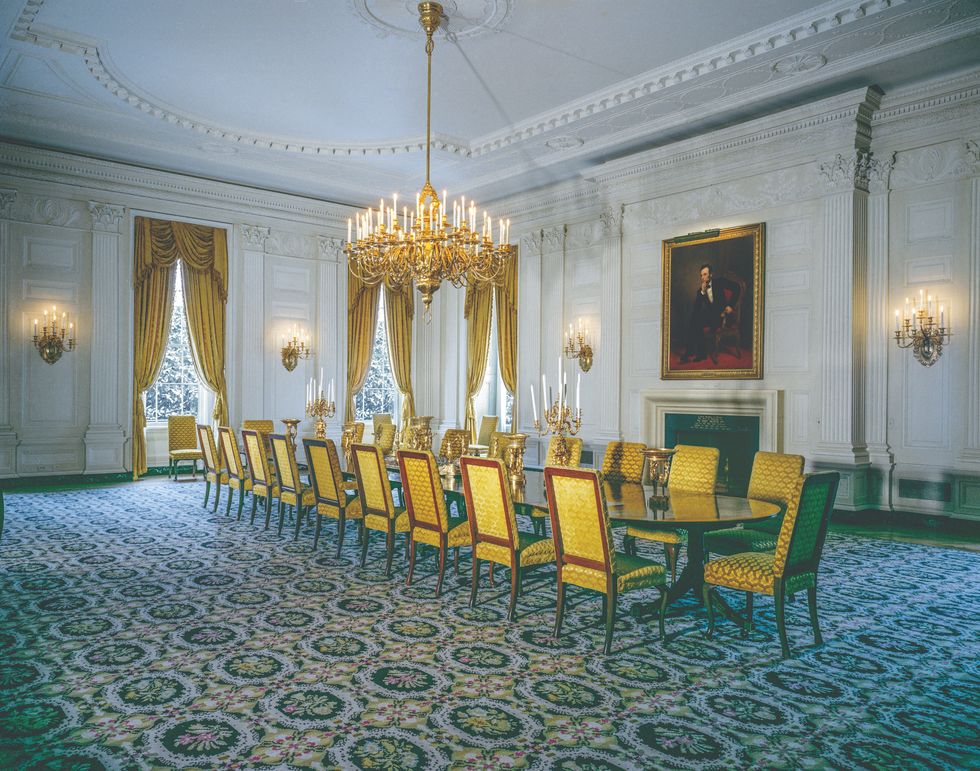 president john f kennedy and first lady jacqueline kennedy in the white house, as seen in designing camelot the kennedy white house restoration and its legacy by james archer abbott and elaine rice bachmann, with a foreword written by caroline kennedy