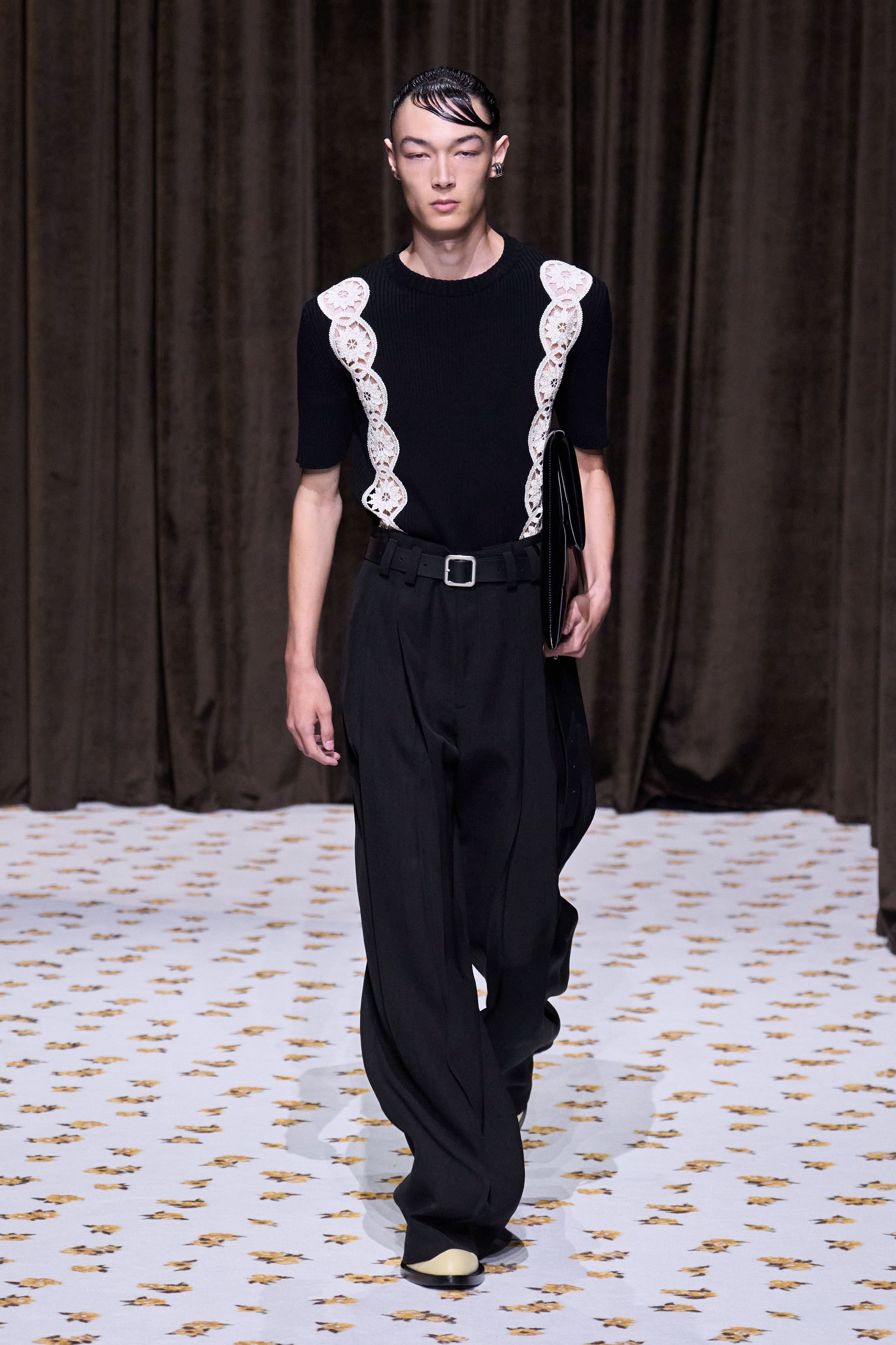 新品】定価22万ジルサンダー 16aw ランウェイモデルパンツ