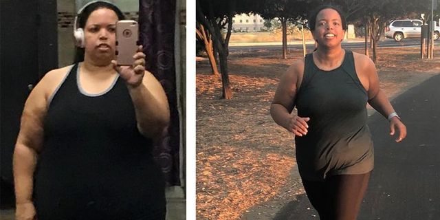 Jill Hoffman before and after weightloss
