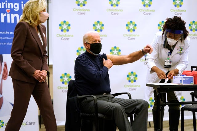 president elect biden receives covid 19 vaccination