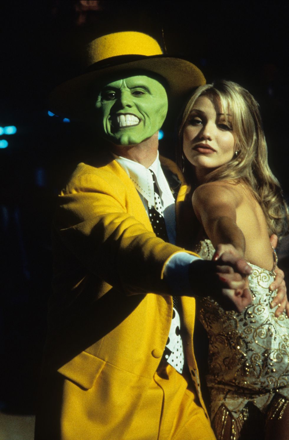 Jim Carrey And Cameron Diaz In 'The Mask'