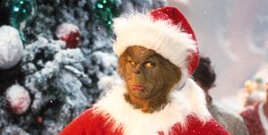 christmas movie  Jim Carrey Stars As The Grinch The Green Monster Who Disguises Himself As Santa Claus An