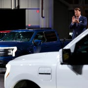 jim farley ford f150 lightning launch april 2022