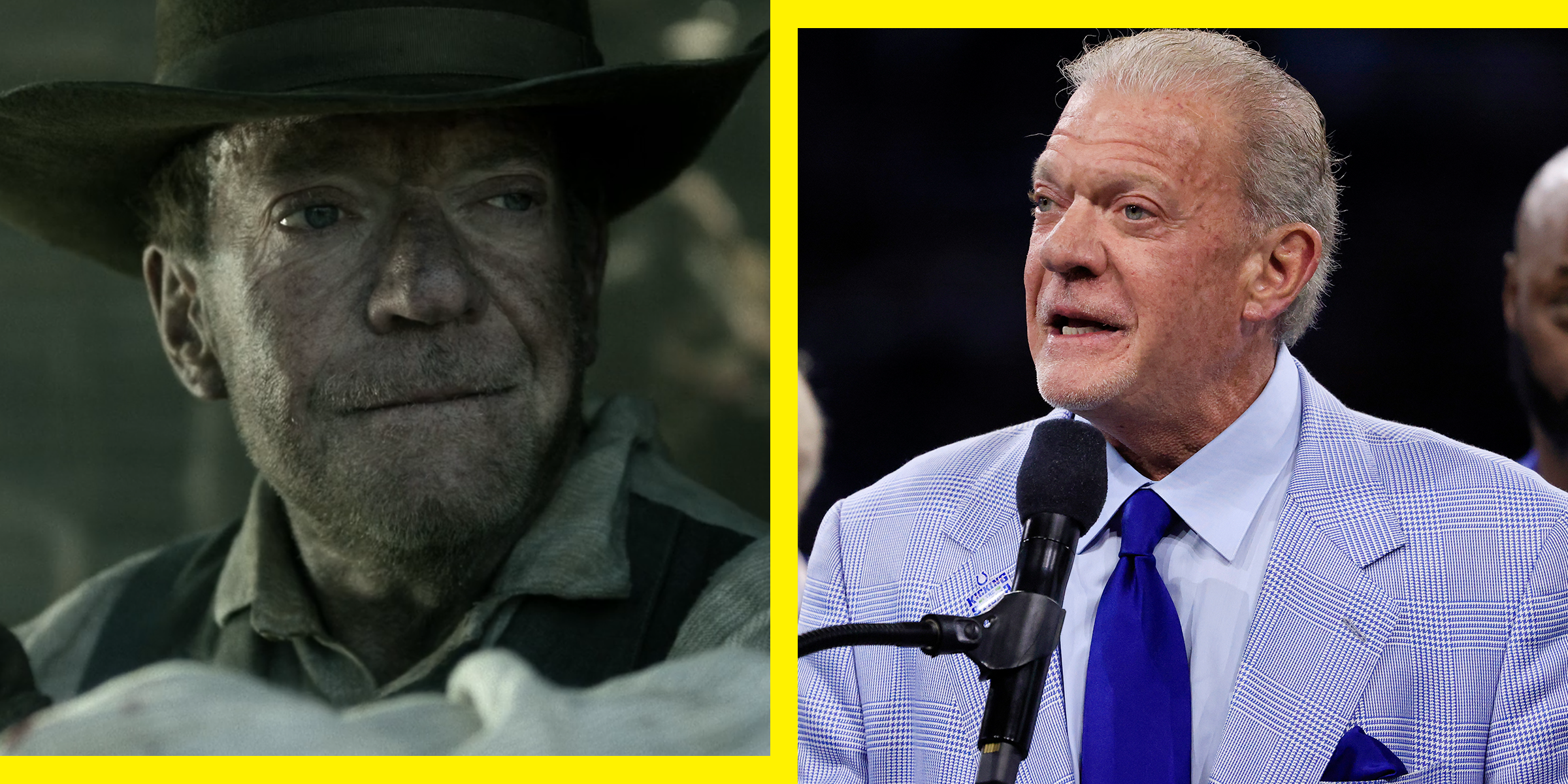 Yes, Colts Owner Jim Irsay Really Made an Extremely Random <em>American Primeval</em> Cameo