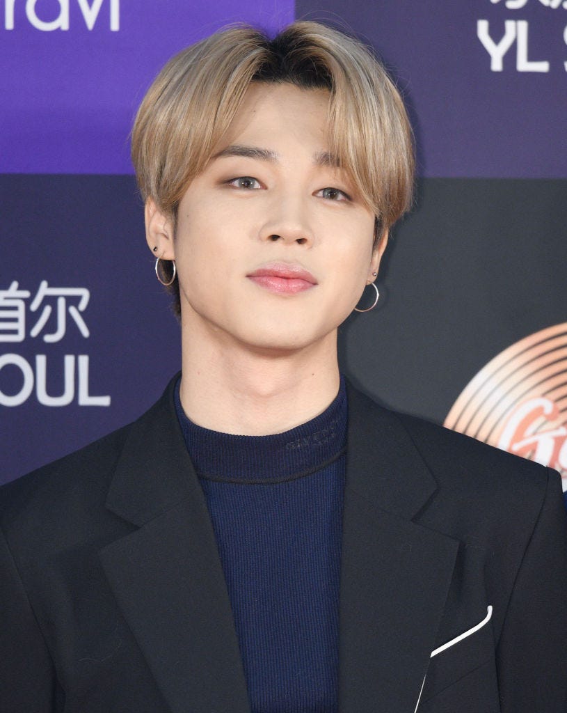 Jimin of boy band BTS aka Bangtan Boys is seen upon arrival at Gimpo  News Photo - Getty Images