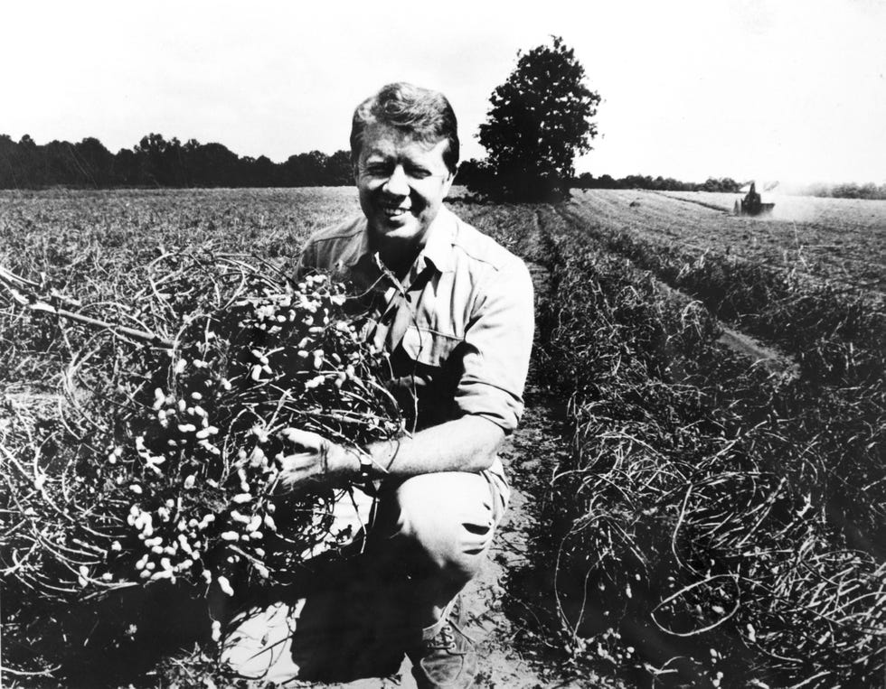 carter as peanut farmer