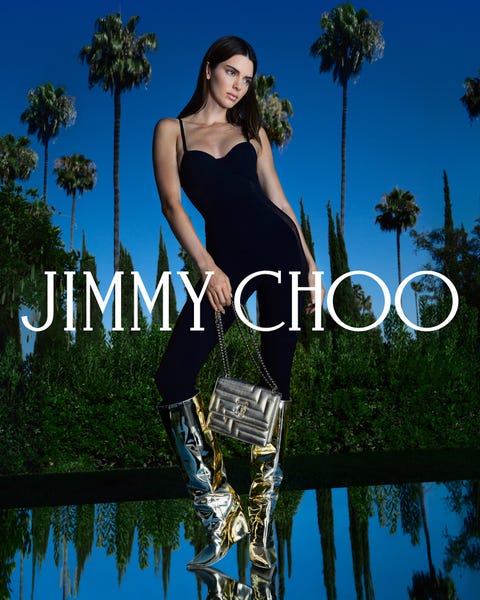 kendall jenner jimmy choo fw22 fashion campaign