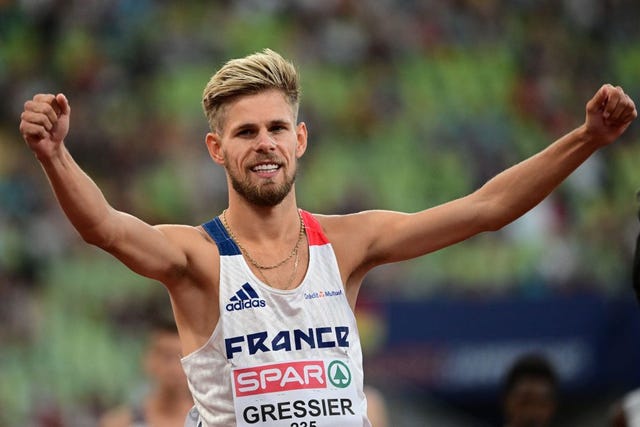 jimmy gressier compite en la final europea de los europeos de 2022