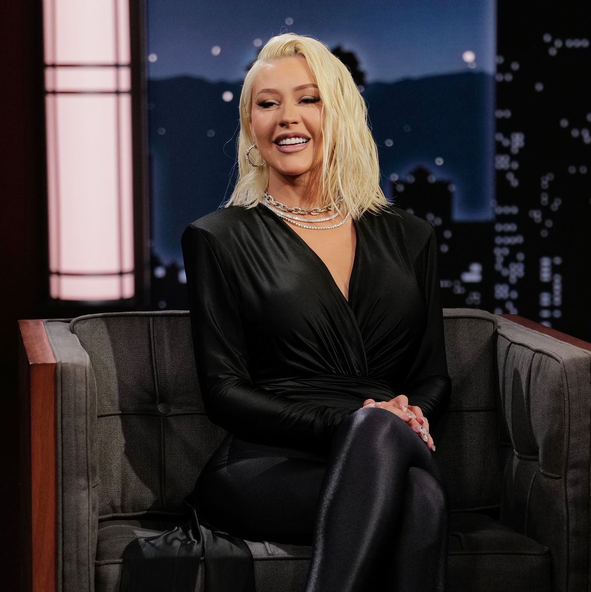 Christina Aguilera Wins Halloween Dressed as 'Burlesque' Co-Star Cher