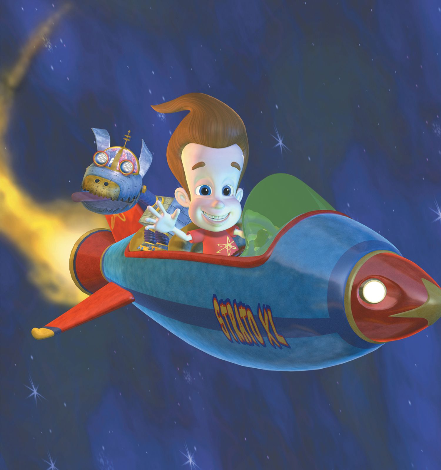 jimmy neutron rocket blast