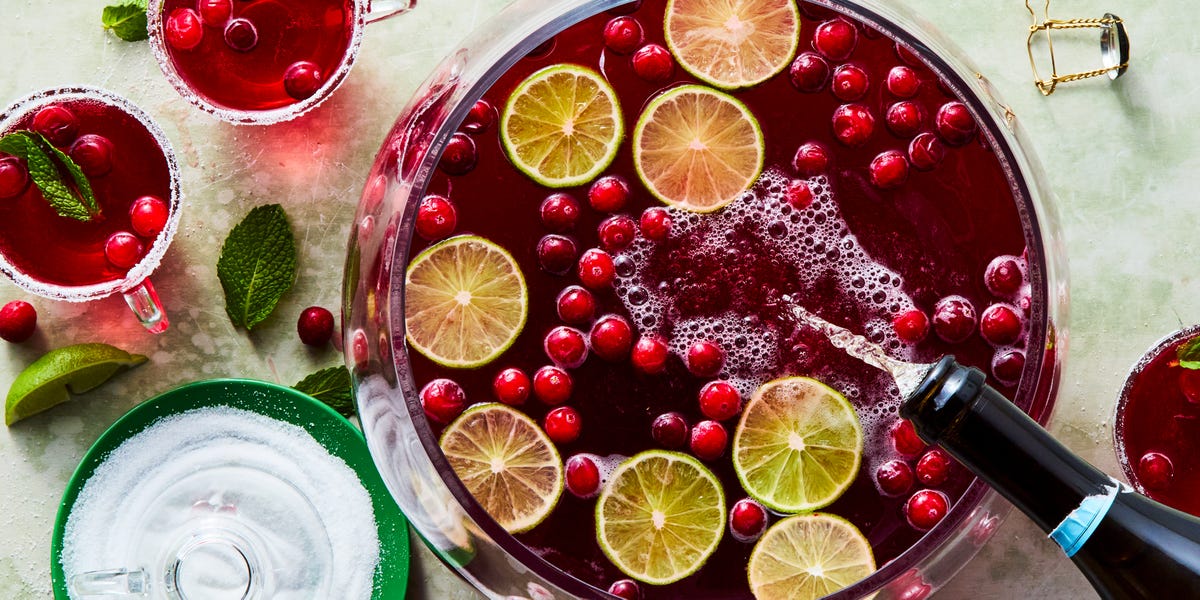 preview for Christmas Jingle Juice Has Three Bottles Of Wine & Vodka In It