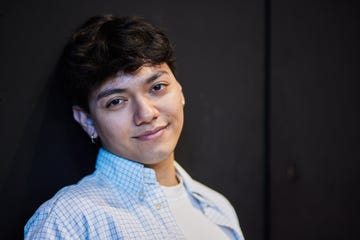 jj, ganador de eurovision 2025, en un primer plano en el wizink center