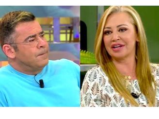 belen estaban y jorge javier vazquez discutiendo en salvame