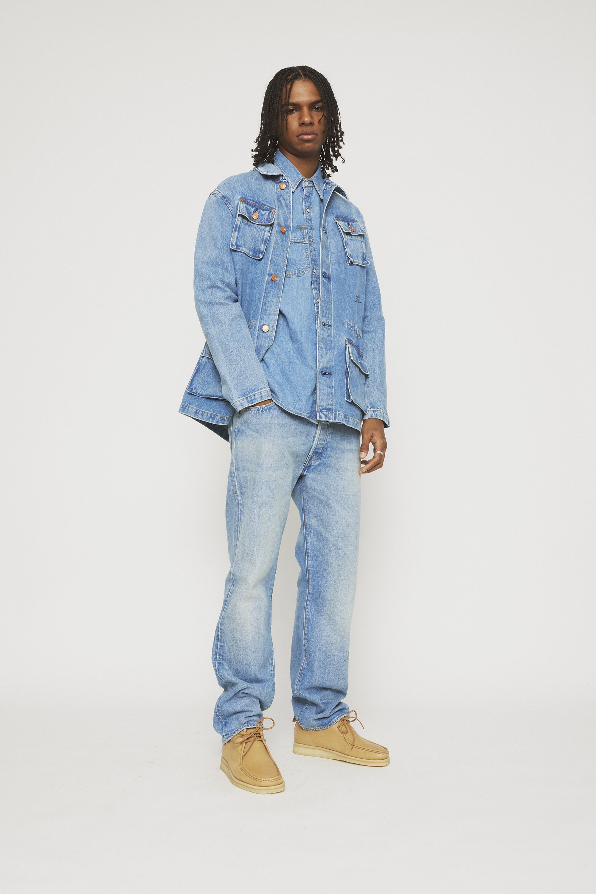 Levi’s® JJJJound Denim Shirt - LargeGジャン/デニムジャケット