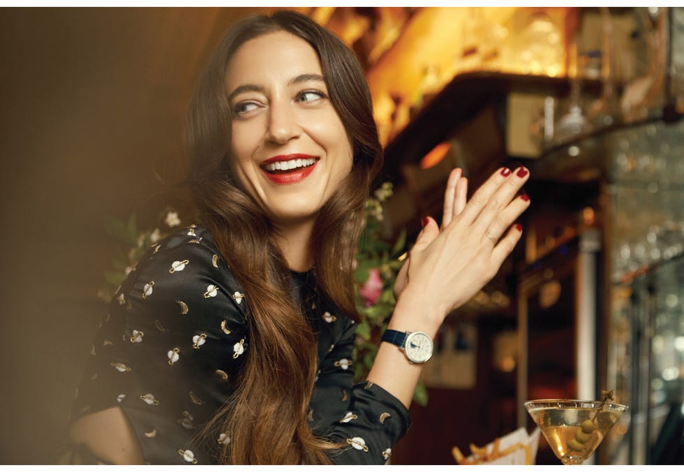 Beauty, Lip, Smile, Snapshot, Photography, Portrait, Portrait photography, Brown hair, Photo shoot, Gesture, 