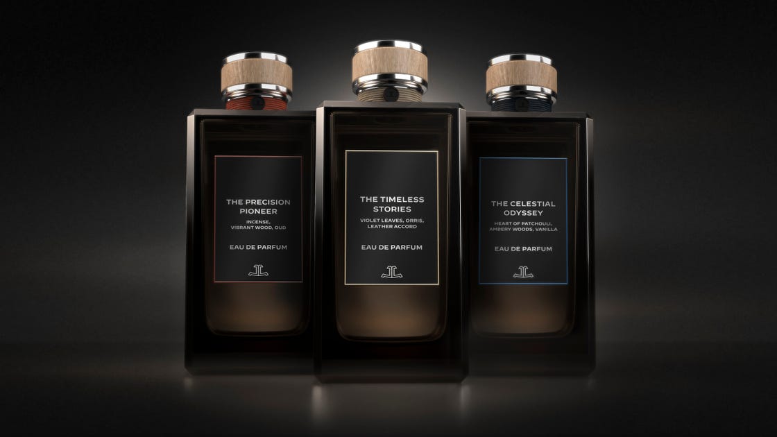 trio of fragrances by jaeger lecoultre and nicholas bonneville