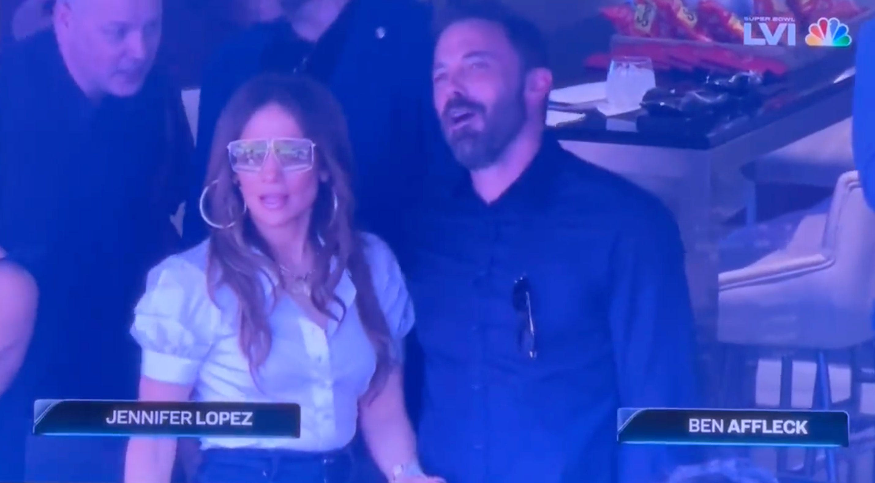 See Ben Affleck and Jennifer Lopez on Date at Super Bowl 2022