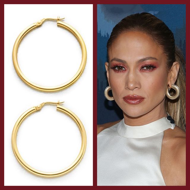 Jennifer Lopez Hoop Earrings