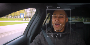 Jaguar Land Rover tecnología IA reconocimiento facial 