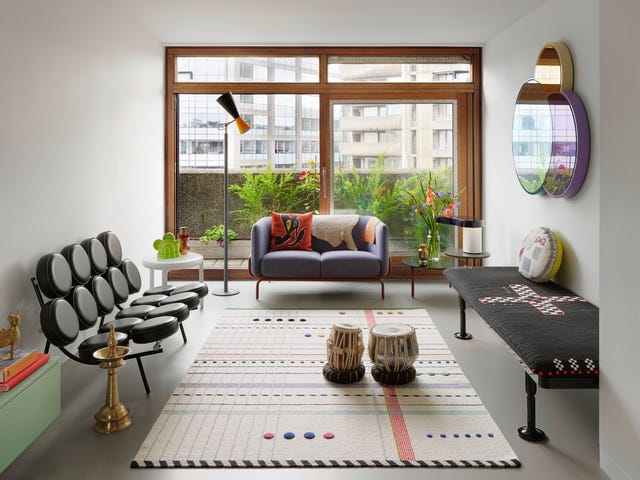 Design duo Doshi Levien’s home in London’s Barbican