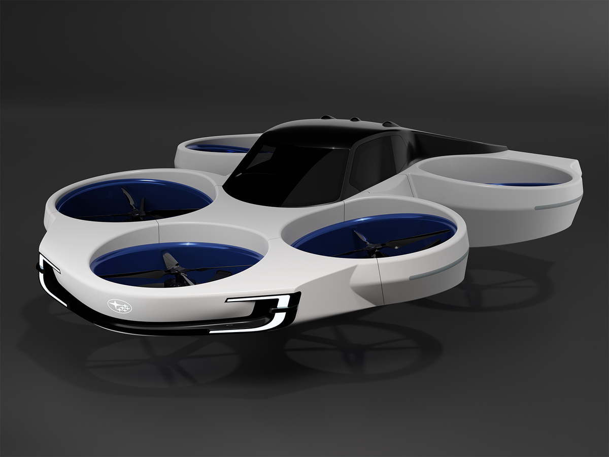 Subaru shows EV concept vehicles for land and sky in Japan