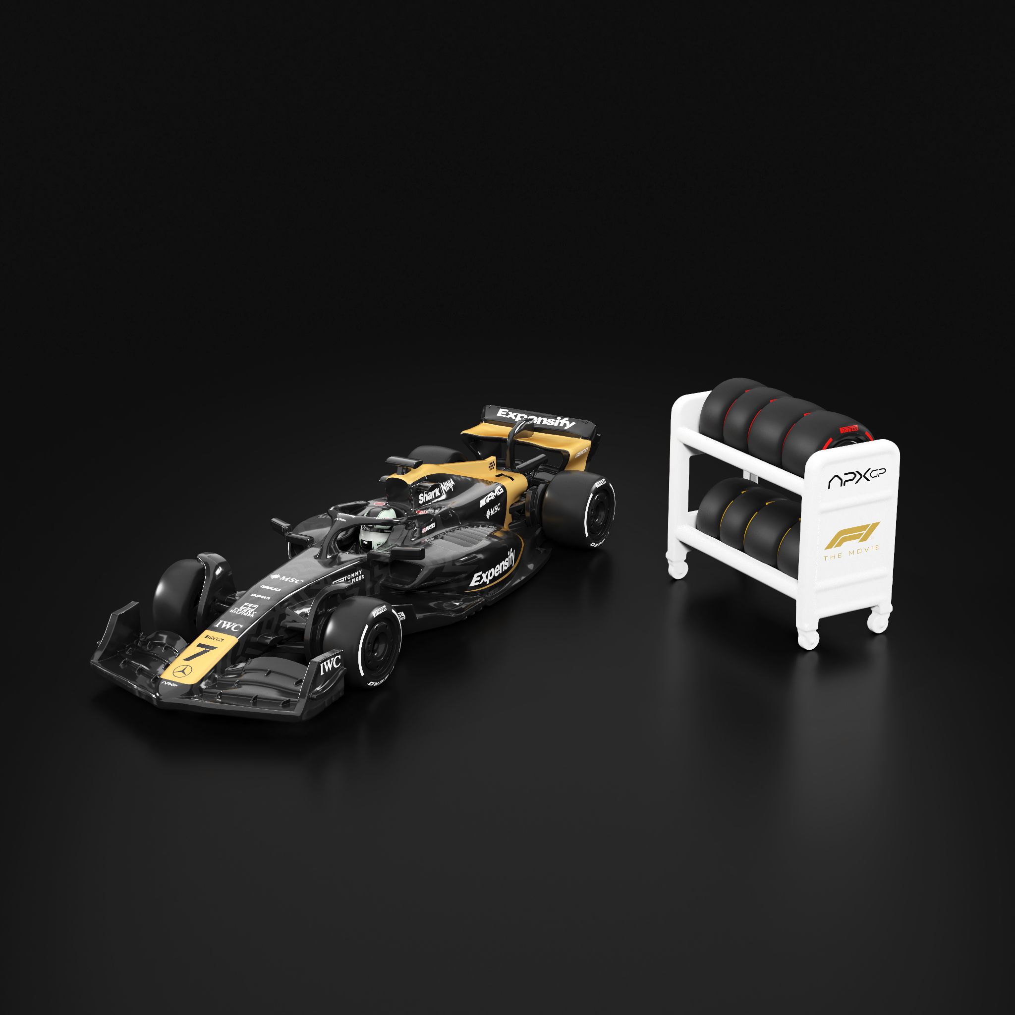 Hot Wheels Unveils Collectible F1 Movie Racer